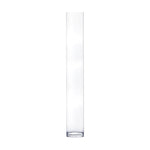 Clear Glass Cylinder Vase D-4" H-28" - Pack of 4 PCS - Modern Vase and Gift