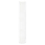 Clear Glass Open Ended Hurricane Tube D-4" H-24" - Pack of 12 PCS - Modern Vase and Gift