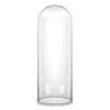 Clear Glass Cloche Dome D-10" H-24" - Pack of 1 PC - Modern Vase and Gift
