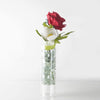 Clear Glass Vase Filler Flat Gem Stone D-0.6" - Pack of 44 LBS - Modern Vase and Gift