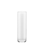 Clear Glass Cylinder Vase D-5" H-18" - Pack of 4 PCS - Modern Vase and Gift
