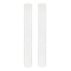12 PCS Clear Glass Open Ended Hurricane Tube D-3" H-24"