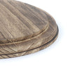 8 PCS Clear Glass Cloche Dome with Wood Base D-7" H-6.5"