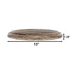8 PCS Clear Glass Cloche Dome with Wood Base D-7" H-6.5"