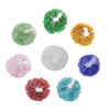 24 LBS Assorted Mix Colors Flat Sea Glass 0.5"-2" (8 Colors Mix)