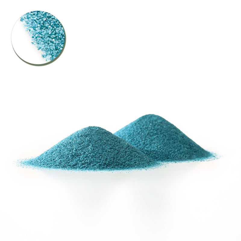 Pack of 40 LBS Ocean Blue Colored Unity Sand Glass Vase Filler