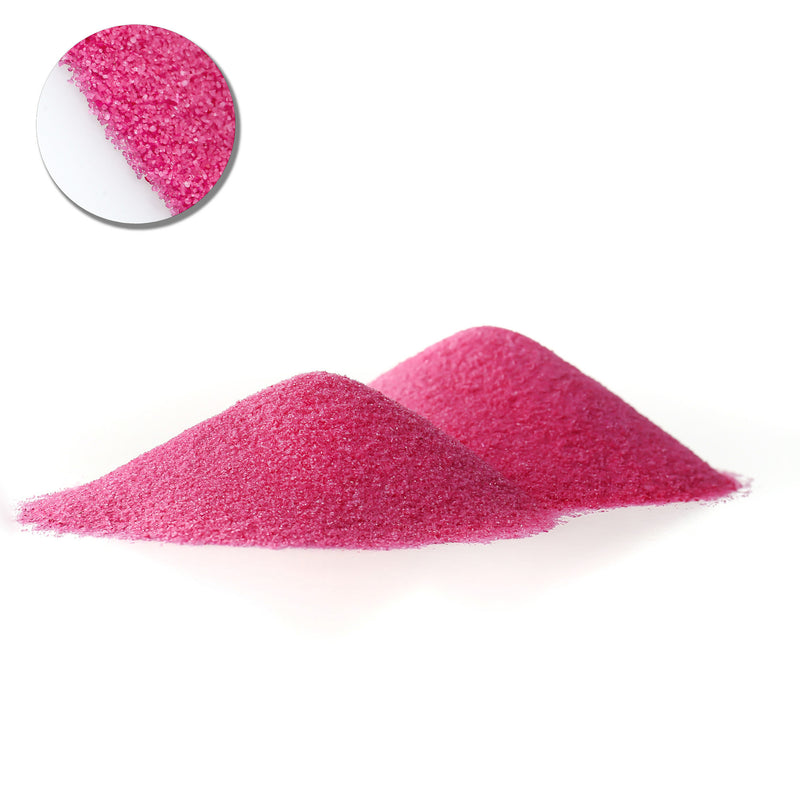 Pack of 40 LBS Berry Pink Colored Unity Sand Glass Vase Filler