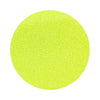 Apple Green colored sand arranged in a circular shape on a white background