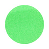 Light Green colored sand arranged in a circular shape on a white background