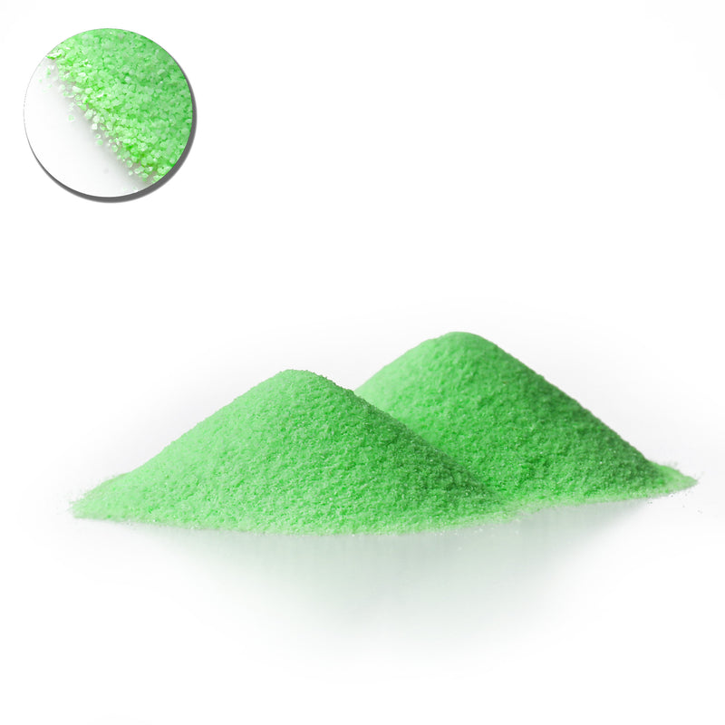 Pack of 40 LBS Lime Green Colored Unity Sand Glass Vase Filler
