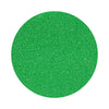 Hills Green colored sand arranged in a circular shape on a white background