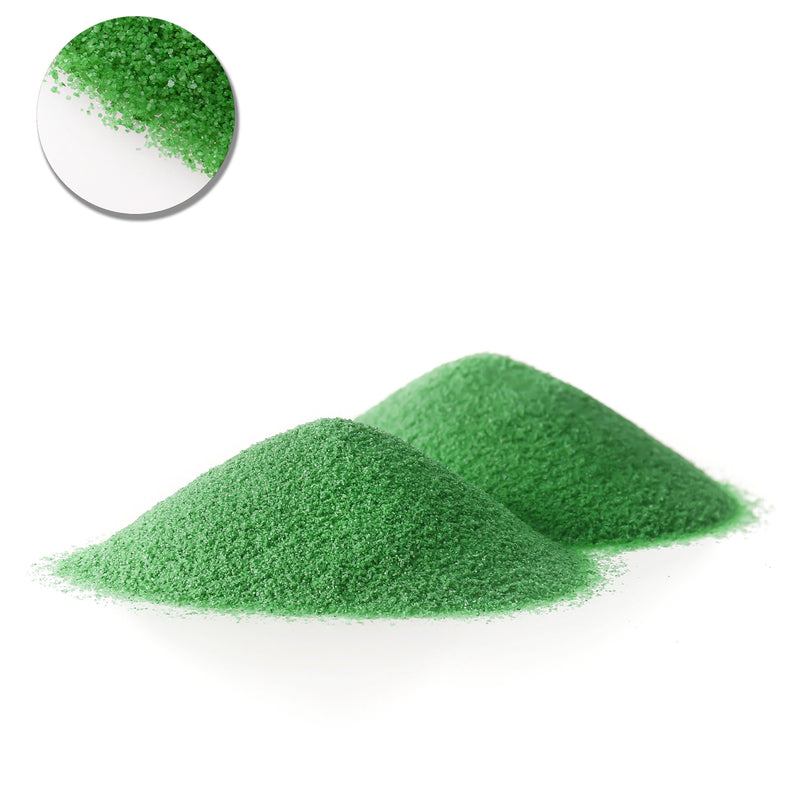 Pack of 40 LBS Hills Green Colored Unity Sand Glass Vase Filler