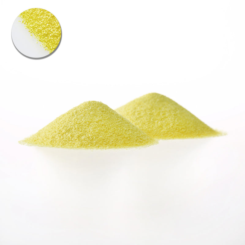 Pack of 40 LBS Pastel Yellow Colored Unity Sand Glass Vase Filler