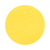 Dark Yellow colored sand arranged in a circular shape on a white background