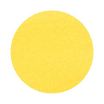 Dark Yellow colored sand arranged in a circular shape on a white background