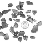 Pack of 40 LBS Silver Glass Vase Filler Color Gravel D-6-8 mm