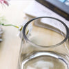 24 PCS Tapered Glass Cylinder Vase D-3.5" H-5"