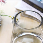 24 PCS Tapered Glass Cylinder Vase D-3.5" H-5"