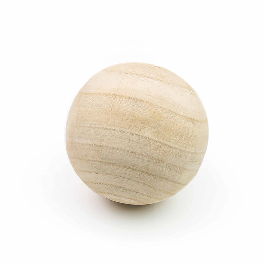Pack of 8 PCS Natural Wooden Vase Filler Ball D-6"