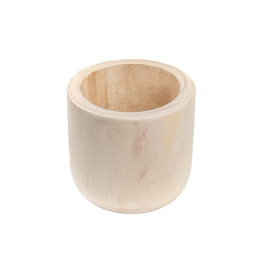 Studio WoodPlanter – Natural Finish, 6.25" x 5.75", Pack of 12