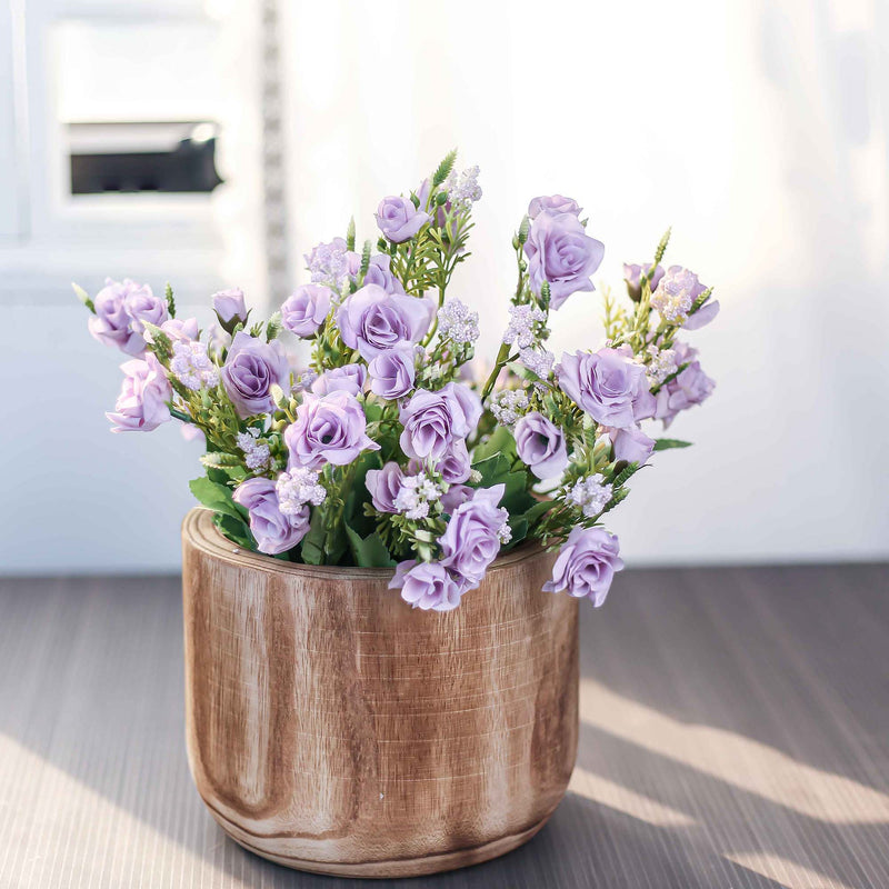 Studio WoodPlanter –  Burnt Finish, 8.25" x 6.5", Pack of 6