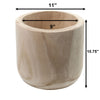 Studio WoodPlanter –  Natural Finish, 11" x 10.75", Pack of 4
