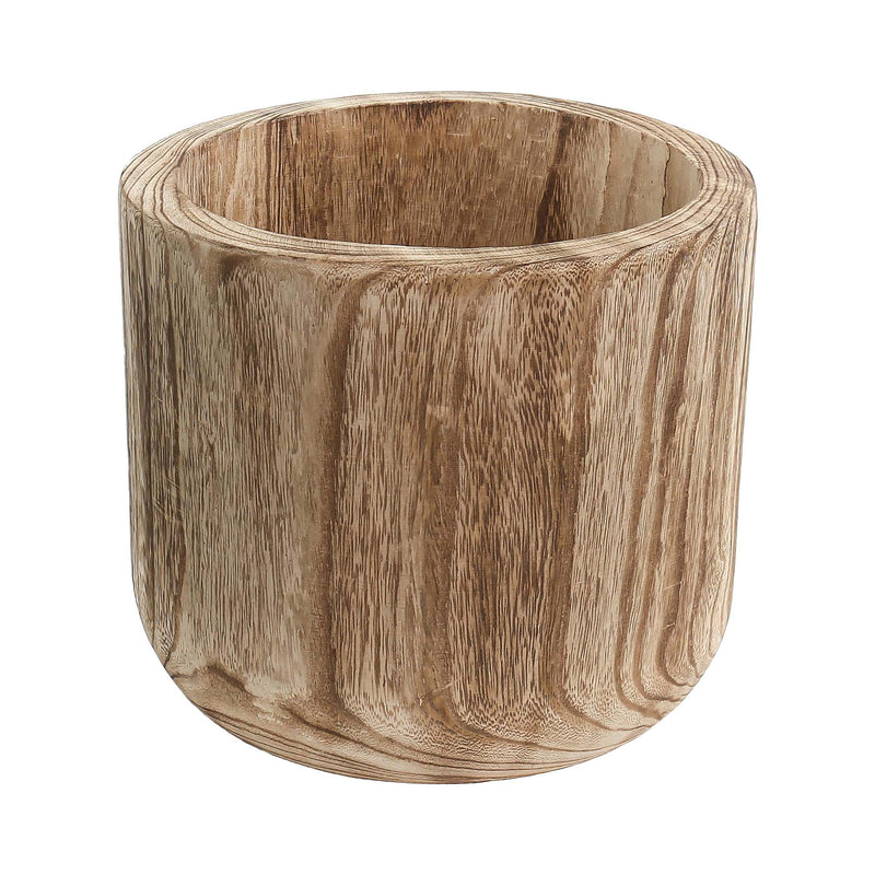 Studio WoodPlanter –  Burnt Finish, 11" x 10.75", Pack of 4