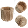 Studio WoodPlanter –  Burnt Finish, 8.25" x 6.5", Pack of 6