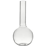 72 PCS Clear Glass Round Bottom Bud Vase H-5.5" W-2.5" Opening-0.81"