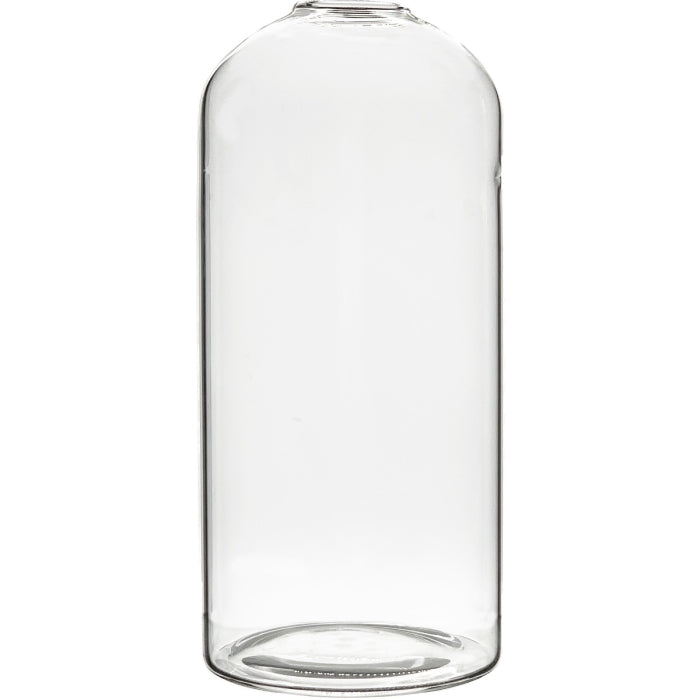 72 PCS Clear Glass Bullet Bud Vase H-5.5" W-2.5" Opening-0.75"