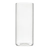 72 PCS Clear Glass Cylinder Bud Vase H-5.5" W-2.5" Opening-2.5"