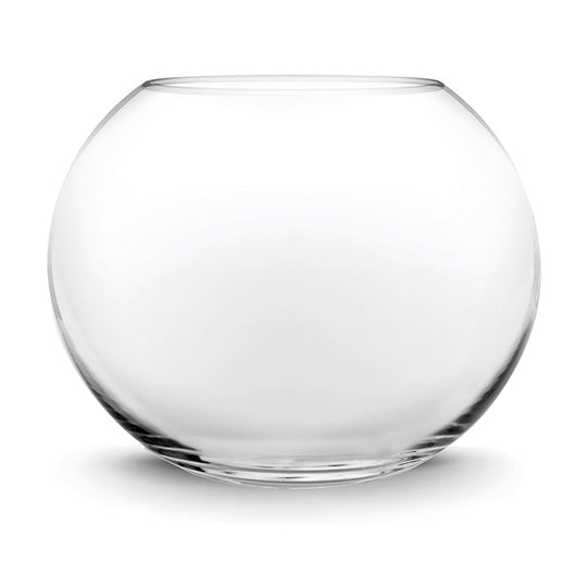 1 PC Clear Glass Bubble Bowl H-15" O-8.75" D-18"