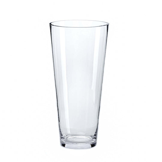 6 PCS Tapered Glass Cylinder Vase D-6.5" H-13.75"