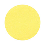 light yellow colored sand arranged in a circular shape on a white background