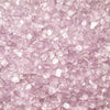 pink crushed glass stone vase filler 