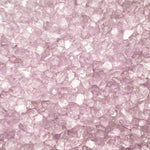 pink crushed glass stone vase filler 
