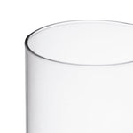 12 PCS Clear Glass Open Ended Hurricane Tube D-3" H-24"