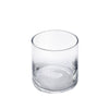 Clear Glass Cylinder Vase D-5" H-5" - Pack of 12 PCS - Modern Vase and Gift