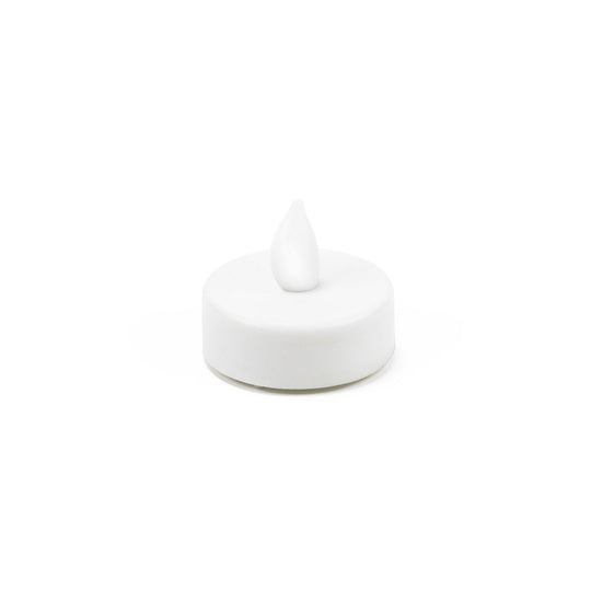 White LED Round Shape Tealight Flameless Candle D-1.5 H-1.5 - Pack of 720 PCS