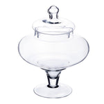 Clear Glass Apothecary Jar H-10" O-4" D-8" - Pack of 6 PCS - Modern Vase and Gift