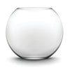 Clear Glass Bubble Bowl H-12.5" O-8.75" D-16" - Pack of 2 PCS - Modern Vase and Gift