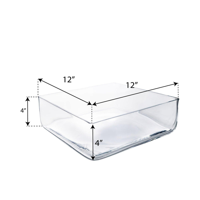 Set of 3pcs Transparent Gift Box / Transparent Square Cake Box For