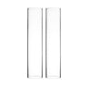 Clear Glass Open Ended Hurricane Tube D-4.75" H-24" - Pack of 6 PCS - Modern Vase and Gift