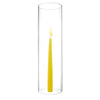 Clear Glass Open Ended Hurricane Tube D-6" H-18" - Pack of 8 PCS - Modern Vase and Gift