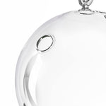Clear Glass Hanging Orbs D-8" H-9" - Pack of 6 PCS - Modern Vase and Gift
