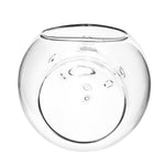 Clear Glass Hanging Teardrop D-2.75" H-5.5" - Pack of 48 PCS - Modern Vase and Gift