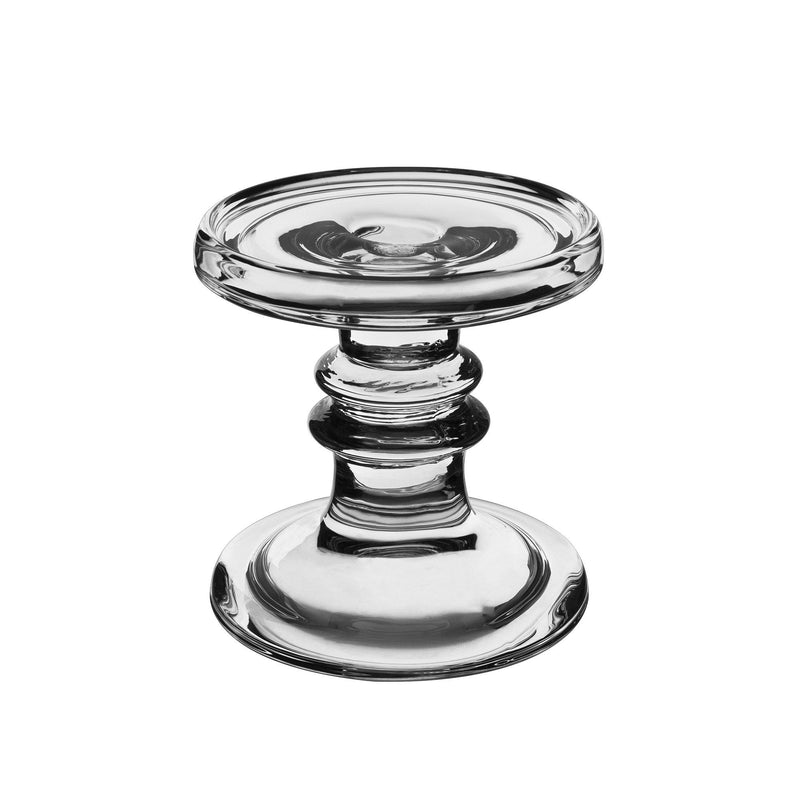 Clear Glass Pillar Candle Holder O-4.5" Set of 3 Height - Pack of 4 SETS - Modern Vase and Gift