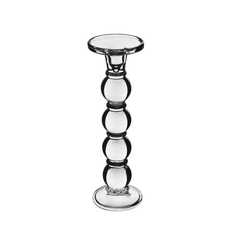 Clear Glass Pillar Candle Holder O-3.5" Set of 3 Height - Pack of 4 SETS - Modern Vase and Gift