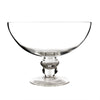 Clear Glass Footed Bowl D-8" H-6" - Pack of 4 PCS - Modern Vase and Gift