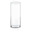 Clear Glass Cylinder Vase D-6" H-16" - Pack of 4 PCS - Modern Vase and Gift